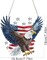 Eagle Diamond Art Hanging Kit for Adult, Special Shaped Rhinestone, DIY Acrylic 5D Diamond Art Painting Window Pendants Home Garden Wall Hanging Kits Hanging Ornament